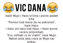 VIC DANA: Izašli Mujo i Haso iz kina