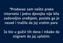 “Pr0davao Sam Nešto Preko Interneta…”