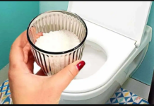 SAMO JEDNOM MJESEČNO UZMITE čašu kuhinjske soli i sipajte je u wc šolju: Sjajan kućni trik za uštedu novca!