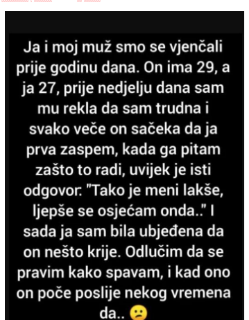 JA I MOJ MUŽ SMO SE VJENČALI PRIJE GODINU DANA