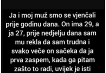 JA I MOJ MUŽ SMO SE VJENČALI PRIJE GODINU DANA
