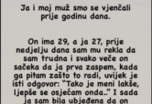 “Nedavno sam mužu rekla da sam trudna”