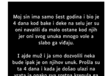 “Moj sin ima samo šest godina…”