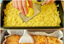 Lakše od pice! Samo narendajte 3 krompira! Jednostavan i jeftin recept