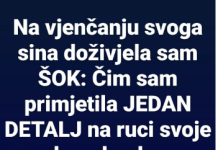 Na vjenčanju svoga sina doživjela sam ŠOK: Čim sam primijetila JEDAN DETALJ na ruci svoje snahe odmah sam prišla njenim roditeljima i….