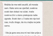 “Možda će me neki osuditi ali…”
