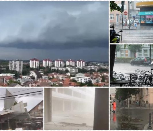 STIŽE NEVREME! RHMZ izdao upozorenje: Očekuju se pljuskovi sa grmljavinom, grad i olujni vetar