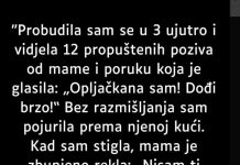 “Probudila sam se u 3 ujutro…”