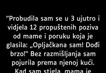 “Probudila sam se u 3 ujutro…”