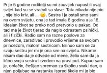 “Prije 5 godine roditelji su mi zauvijek napustili ovaj svijet…”