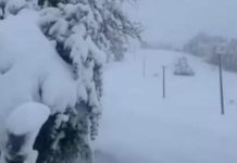 U regionu izmjereno 40 centimetara snijega koji i dalje pada