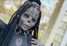 Istetovirala celo telo i lice, odstranila nos i stavila rogove: Danas sebe naziva kraljicom tame, a evo kako je izgledala pre 5 godina