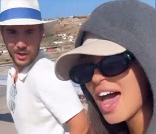 ĐINA DŽINOVIĆ SA MISTERIOZNIM MUŠKARCEM: Otputovali na Mikonos i odmah otišili u ludi provod