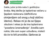 Očekivala sam prsten, ali…
