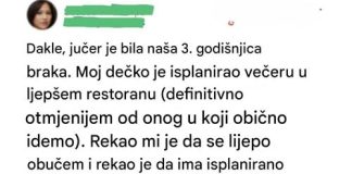 Očekivala sam prsten, ali…