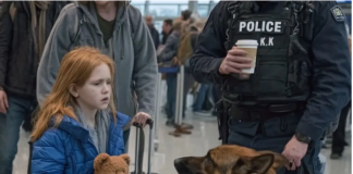 Službeni pas na aerodromu zalajao je na plišanog medu jedne devojčice — ono što je pronašao iznenadilo je sve.