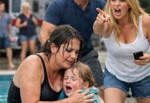 Bila sam osam mjeseci trudna i skočila u bazen da spasim šestogodišnju djevojčicu koja se davila.