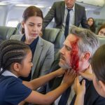 Siromašna crna djevojčica od 12 godina spasila je milijunaša u avionu nakon što je doživio moždani udar — ali ono što joj je zatim šapnuo natjeralo ju je da zaplače…