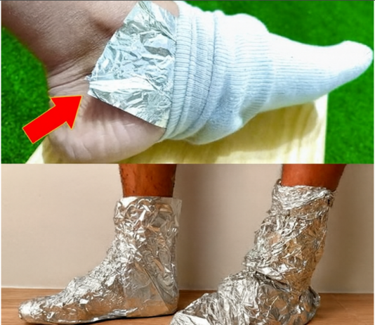Evo zašto biste trebali staviti aluminijumsku foliju na vaša stopala bar 1 sat dnevno – razlog će vas iznenaditi!