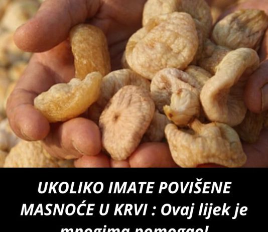 Ako imate povišene masnoće u krvi: narodni recept sa suhim smokvama i jabukovim sirćetom