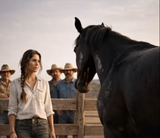 Šef mafije je objavio da će platiti onome ko uspe da ukroti najopasnijeg konja u gradu; svi su se smejali kada je krhka mlada devojka izašla iz mase i prišla životinji, ali ono što se zatim dogodilo niko nije očekivao.