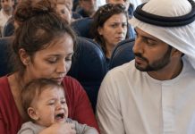 Tokom dugog leta, dete je neprestano plakalo, uznemiravajući sve putnike, dok je nesrećna majka pokušavala uzalud da ga umiri; jedan uticajni šeik, sa nezadovoljnim izrazom lica, dugo je posmatrao njih, a onda je iznenada uradio ovo… 😳😱 Tokom dugog leta, dete je neprestano plakalo, uznemiravajući sve putnike, dok je nesrećna majka pokušavala uzalud da ga umiri; jedan uticajni šeik, sa nezadovoljnim izrazom lica, dugo je posmatrao njih, a onda je iznenada uradio ovo… 😳😱 - featured image