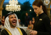 Šejk je konobarici rekao uvredljive reči na arapskom, misleći da devojka ništa ne razume, ali nakon nekoliko sekundi je odgovorila savršenim arapskim.