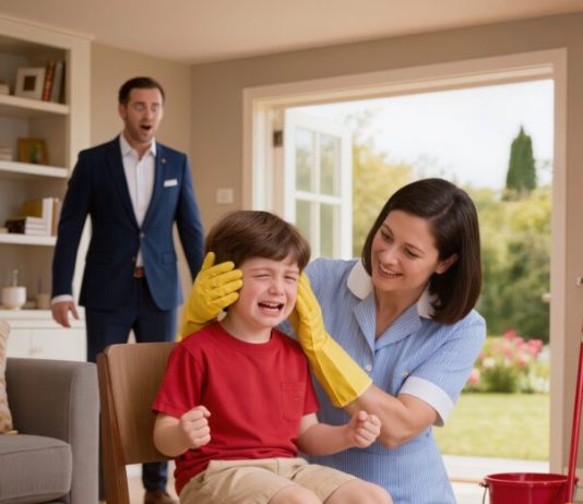 Udovac milijunaš vjerovao je da je njegov petogodišnji sin rođen gluh i „nemoguć” za odgoj, pa ga je prepustio brizi niza dadilja u tihom dvorcu… sve dok nova guvernanta nije diskretno testirala jednostavan zvuk i otkrila da je uređaj iza dječaka uhakao neočekivanu istinu.