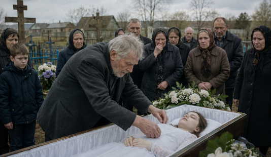 75-godišnji starac na sahrani unuke nagnuo se nad kovčeg da joj popravi haljinu. A čim ju je dotakao, ZANIJEMIO JE…