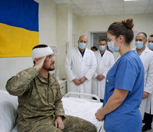 Ljekari su se podsmjehivali novoj medicinskoj sestri, sve dok joj ranjeni vojnik iznenada nije salutirao….