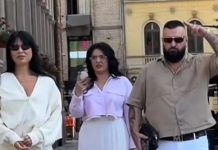 PRIVUKAO PAŽNJU JAVNOSTI: Buba Corelli prošetao gradom sa svoje dvije žene