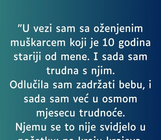 U vezi sam sa oženjenim muškarcima….